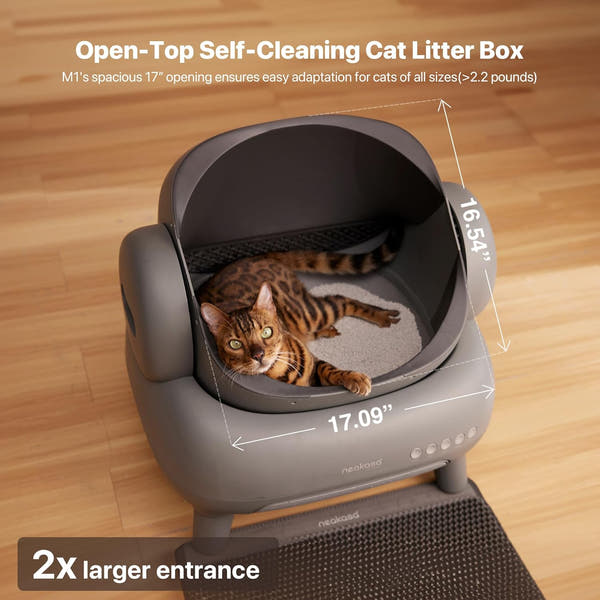Smart Self-Cleaning Cat Litter Box